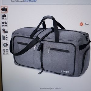 Large Foldable Travel Duffel